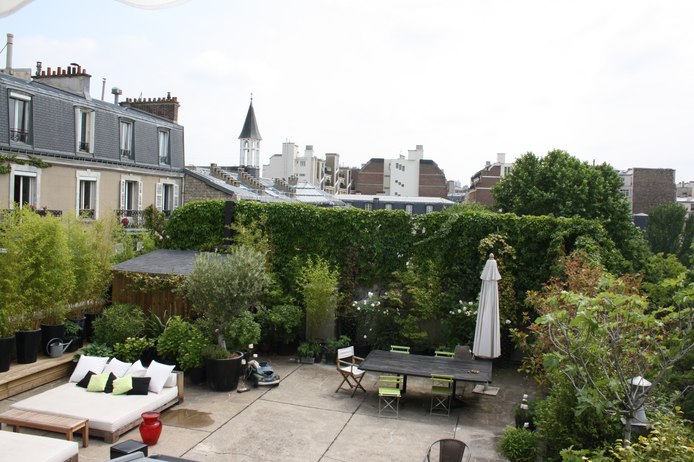 6 Paris apartment - "Le Breteuil" - A loft come true with a rooftop garden