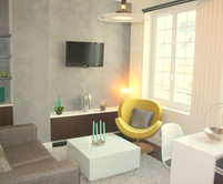 Paris apartment - "Le Sévigné" - Contempory design in the Marais  - rue de Sévigné