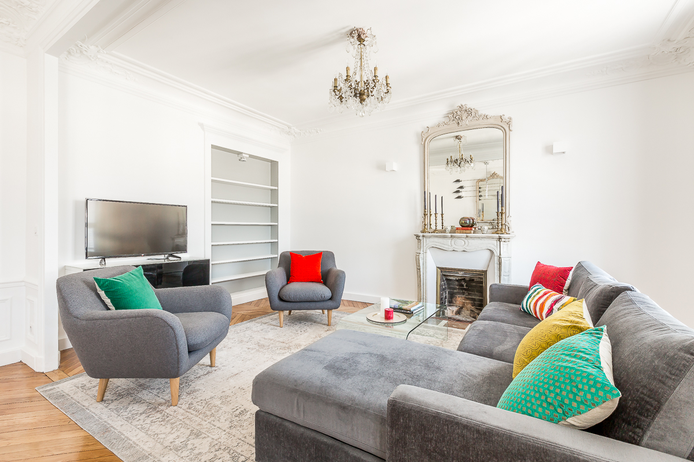 Paris apartment - "Le Balcon Royal" of the Marais - Long-term Rental