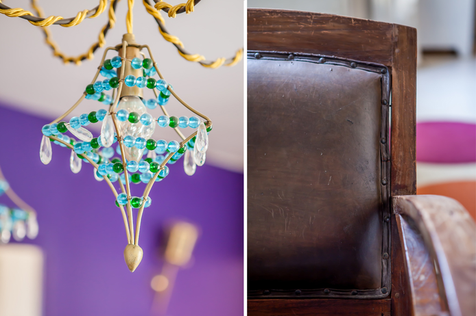 9 Paris apartment - Stephanie's Fountain - Bright, funky interior designer's family loft