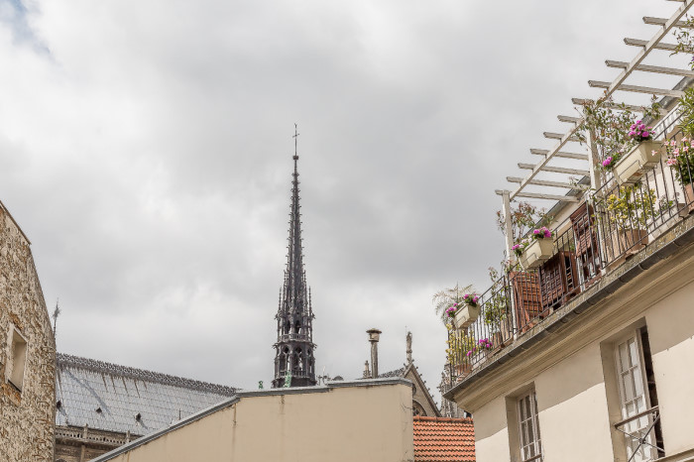 Paris apartment - "Le Quai aux Fleurs" - Long-Term Rental on Ile de la Cité