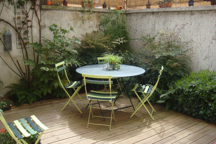 6 Paris apartment - "Le Veneto" - Designer duplex with terrace bordering Latin Quarter