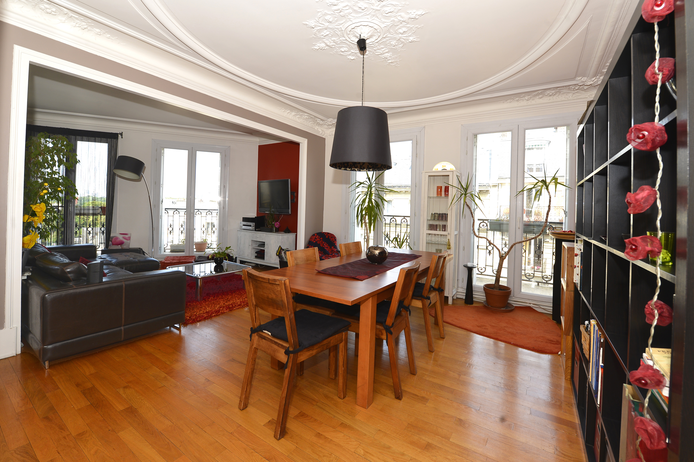 Paris apartment - Haussmann-style grand apartment with great views