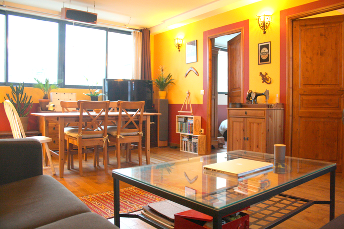 2 Paris apartment - "Le Chaumont" - Sunny parkside 2-room apartment