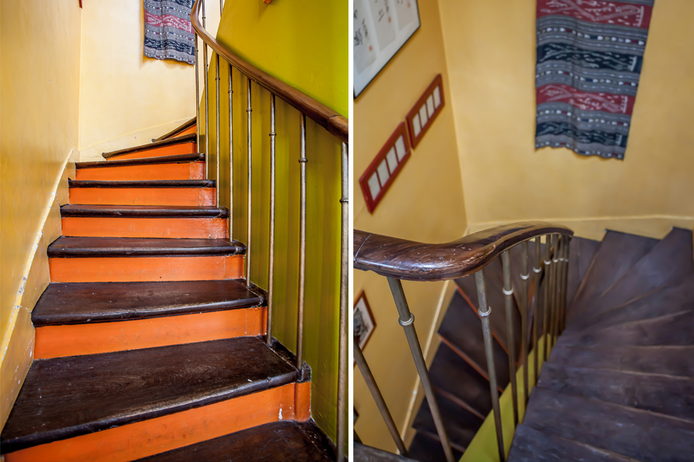 16 Paris apartment - Stephanie's Fountain - Bright, funky interior designer's family loft