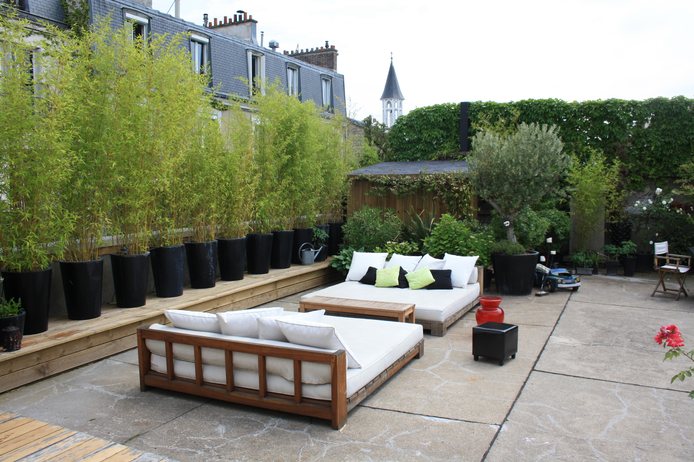 6 Paris apartment - "Le Breteuil" - A loft come true with a rooftop garden