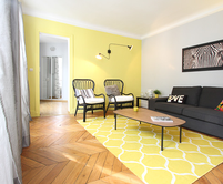 Paris apartment - "Le Saint-Michel" - a stylish, modern 2bedroom flat - place Saint Michel