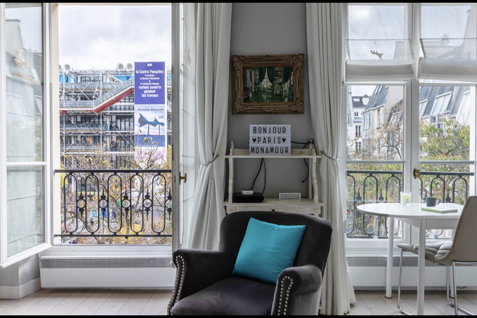 Paris apartment - Le Pompidou Perfect