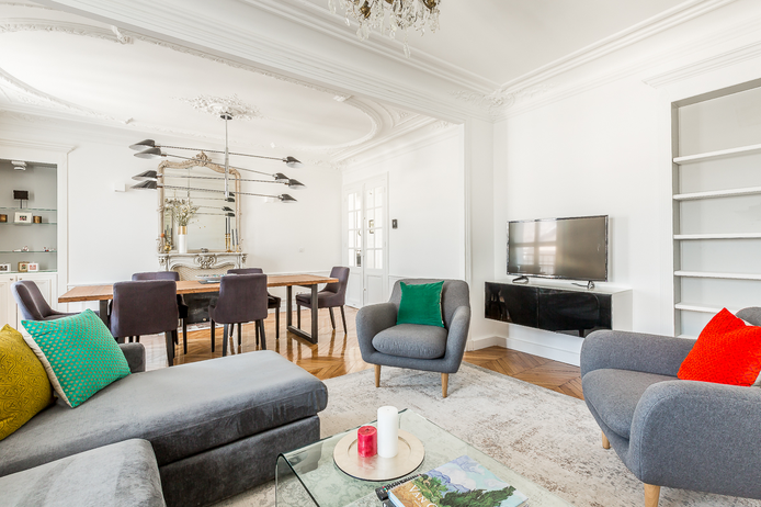 Paris apartment - "Le Balcon Royal" of the Marais - Long-term Rental