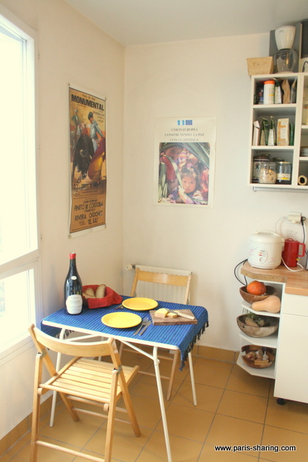 Paris apartment - Spacious & sunny, bohemian style, quiet village atmosphere