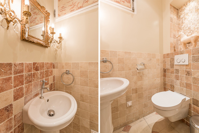 Powder Room Paris apartment - "La Fille du Calvaire" - Long-term Rental