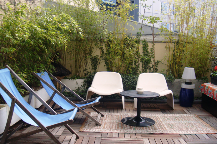 6 Paris apartment - "Le Veneto" - Designer duplex with terrace bordering Latin Quarter