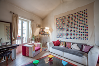 Paris apartment - Stephanie's Fountain - Bright, funky interior designer's family loft  - place du colonel bourgoin