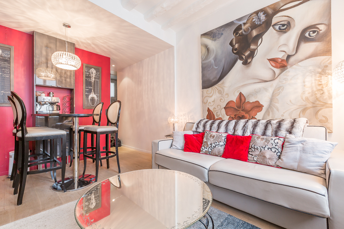Paris apartment - "Le Bien Illuminé" - bright, artistic one-bedroom