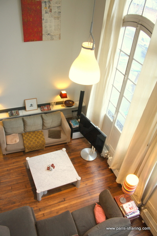 2 Paris apartment - "Le Diamant" - Charming loft-style duplex