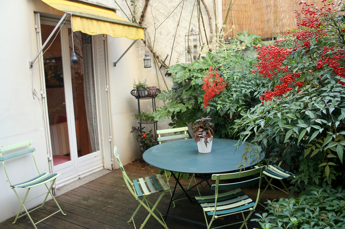 6 Paris apartment - "Le Veneto" - Designer duplex with terrace bordering Latin Quarter