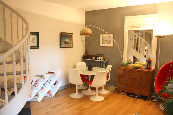 3 Paris apartment - "Le Veneto" - Designer duplex with terrace bordering Latin Quarter